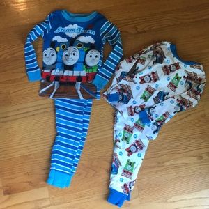 Thomas the Train pajamas - EUC